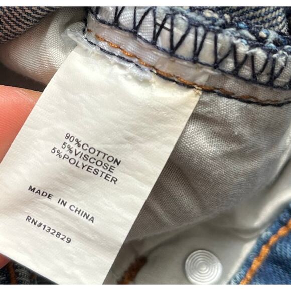 superdown revolve jayda lace up jean mid blue wash - Picture 7 of 11